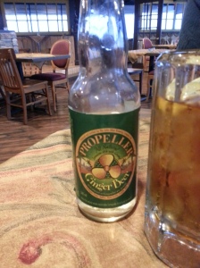 Oh Jesus. I had never had ginger beer (which is a soft drink, not a beer.) ever. I was in love after my first sip.
